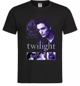 Мужская футболка Сутінки колаж Черный Мужская футболка Сутінки колаж Черный фото