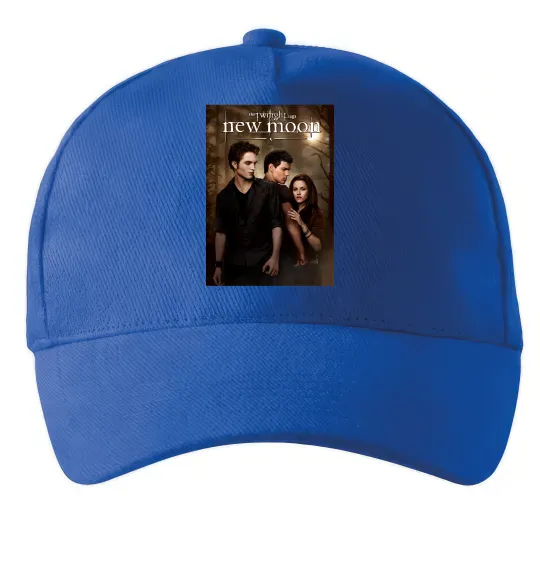 Кепка Twilight New moon Яскраво-синій фото
