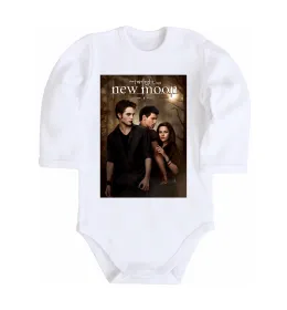 Детский боди Twilight New moon Белый фото