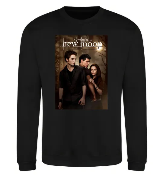 Світшот Twilight New moon Чорний фото