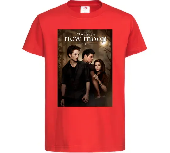 Детская футболка Twilight New moon Красный фото