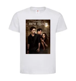 Детская футболка Twilight New moon Белый фото