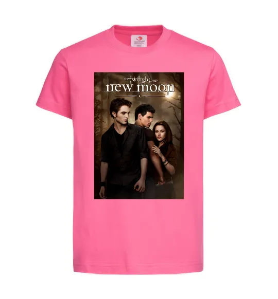 Детская футболка Twilight New moon Ярко-розовый фото