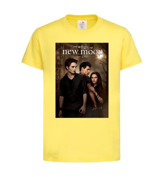 Детская футболка Twilight New moon Лимонный фото