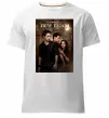 Чоловіча преміум футболка Twilight New moon Білий фото