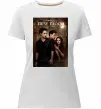 Жіноча преміум футболка Twilight New moon Білий фото