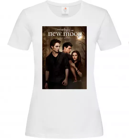 Женская футболка Twilight New moon Белый фото