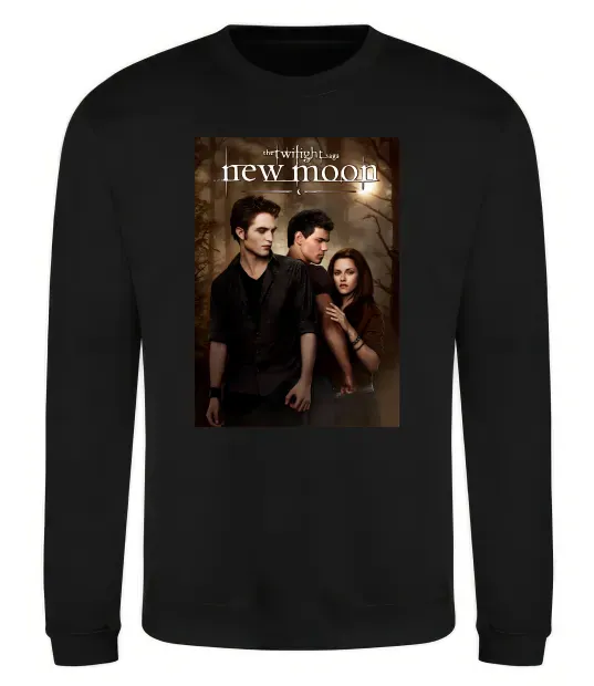 Світшот Twilight New moon Чорний фото