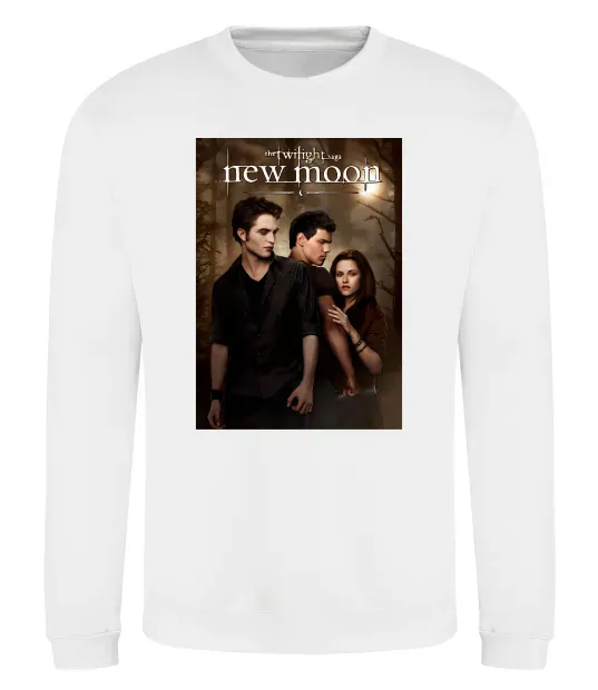 Світшот Twilight New moon Білий фото