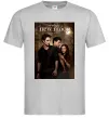 Мужская футболка Twilight New moon Серый фото