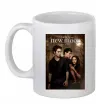 Чашка керамическая Twilight New moon Белый фото