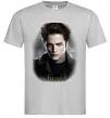 Мужская футболка Едвард Сутінки Серый фото