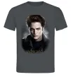 Мужская футболка Едвард Сутінки Графит фото