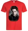 Мужская футболка Едвард Сутінки Красный фото