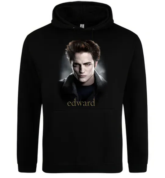 Женская толстовка (худи) Едвард Сутінки Черный фото