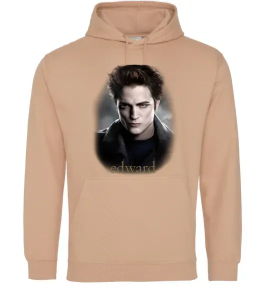 Женская толстовка (худи) Едвард Сутінки Песочный фото