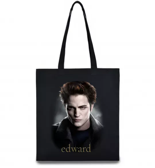 Эко-сумка Едвард Сутінки Черный фото