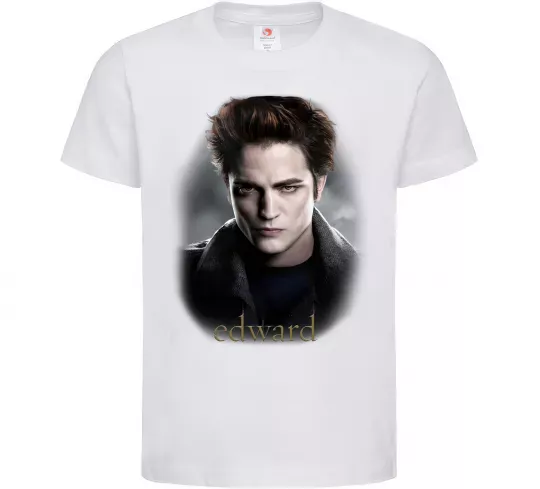 Детская футболка Едвард Сутінки Белый фото