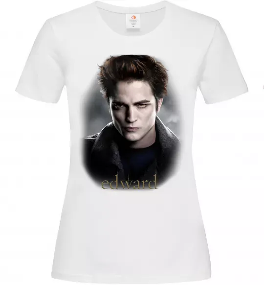 Жіноча футболка Едвард Сутінки Білий фото