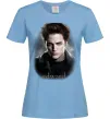 Жіноча футболка Едвард Сутінки Блакитний фото