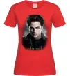 Жіноча футболка Едвард Сутінки Червоний фото