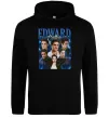 Мужская толстовка (худи) Edward Cullen колаж Черный фото