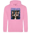 Женская толстовка (худи) Edward Cullen колаж Розовый фото
