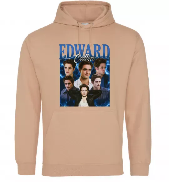 Жіноча толстовка (худі) Edward Cullen колаж Пісочний фото