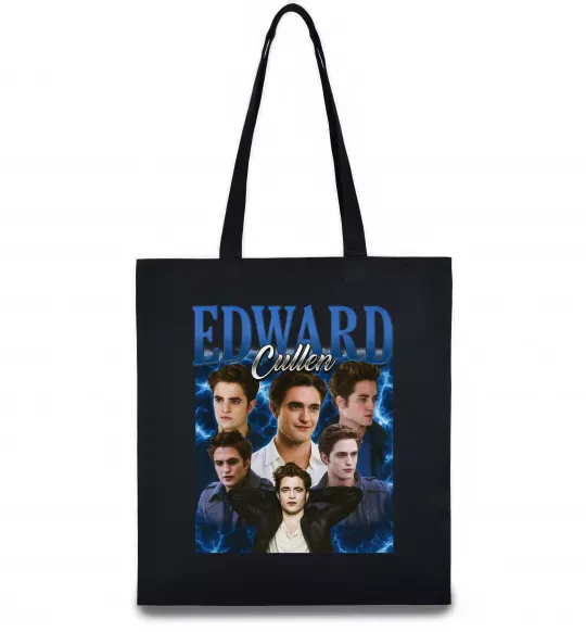 Еко-сумка Edward Cullen колаж Чорний фото