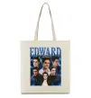 Еко-сумка Edward Cullen колаж Бежевий Еко-сумка Edward Cullen колаж Бежевий фото