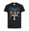 Детская футболка Edward Cullen колаж Черный фото
