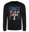 Світшот Edward Cullen колаж Чорний фото