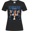 Женская футболка Edward Cullen колаж Черный фото
