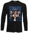 Лонгслив Edward Cullen колаж Черный фото