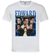 Мужская футболка Edward Cullen колаж Белый Мужская футболка Edward Cullen колаж Белый фото