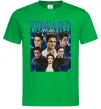 Мужская футболка Edward Cullen колаж Зеленый Мужская футболка Edward Cullen колаж Зеленый фото