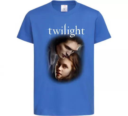 Детская футболка Едвард та Белла Ярко-синий фото