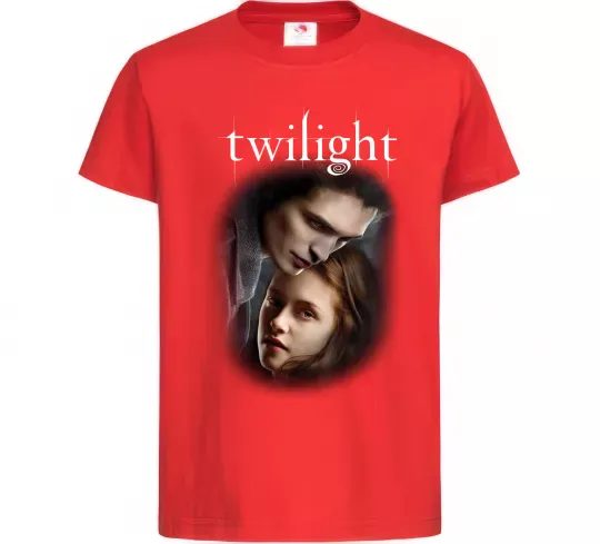 Детская футболка Едвард та Белла Красный фото
