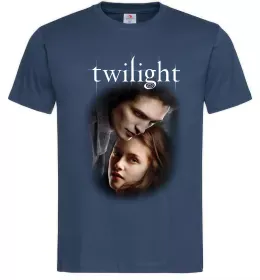 Мужская футболка Едвард та Белла Темно-синий Мужская футболка Едвард та Белла Темно-синий фото