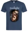 Мужская футболка Едвард та Белла Темно-синий фото