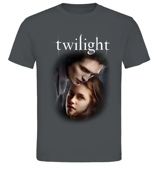 Мужская футболка Едвард та Белла Графит фото