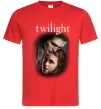 Мужская футболка Едвард та Белла Красный фото