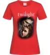 Жіноча футболка Едвард та Белла Червоний фото