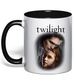 Чашка с цветной ручкой