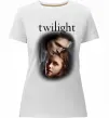 Жіноча преміум футболка Едвард та Белла Білий фото