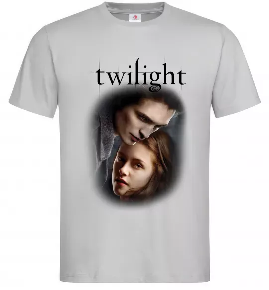 Мужская футболка Едвард та Белла Серый фото