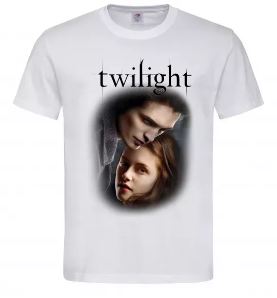 Мужская футболка Едвард та Белла Белый фото