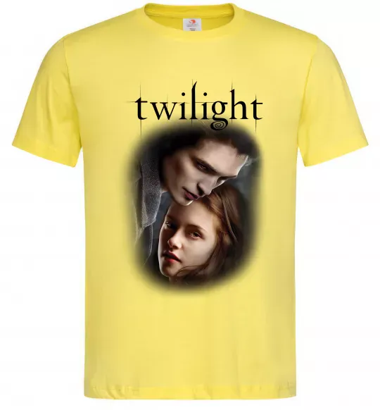 Мужская футболка Едвард та Белла Лимонный фото