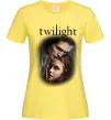 Жіноча футболка Едвард та Белла Лимонний фото