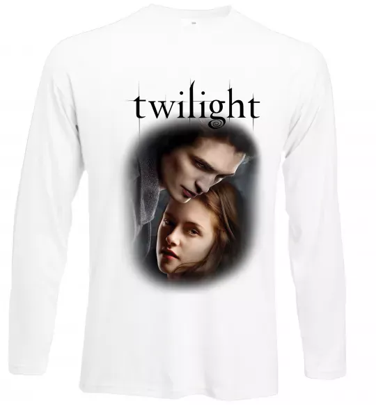 Лонгслів Едвард та Белла Білий фото